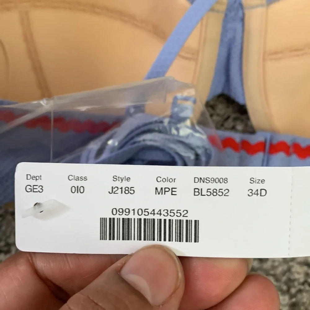 J crew bra size 34D